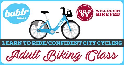 Rider Class Learn To Ride With Bublr And Wi Bike Fed Wisconsin Bike Fed
