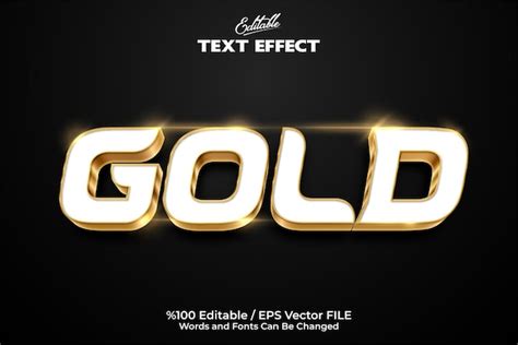 Premium Vector Editable Simple Text Effect Written On A Black