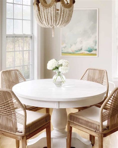 Reviewing Our Round Dining Table From Wayfair The Coastal Oak