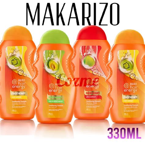 Makarizo Conditioning Shampoo Fibertherapy Ml Shopee Indonesia