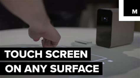 Projector Transforms Any Surface Into Interactive Display Youtube