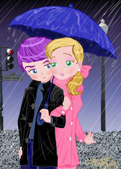 Couple Under An Umbrella By E Ocasio On Deviantart