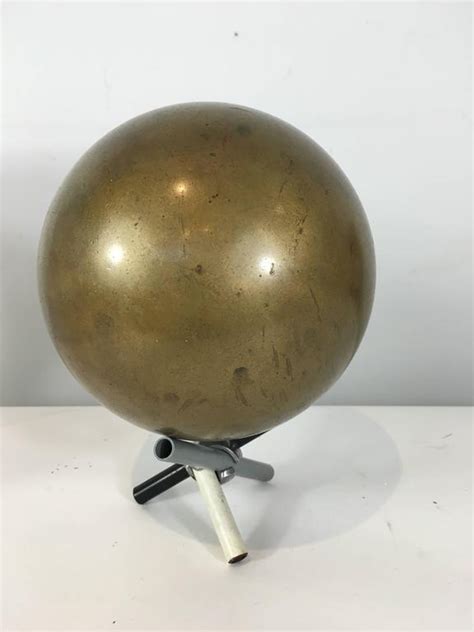 19th Century Bronze Cannon Ball At 1stdibs Bronze Ball Brass Cannon