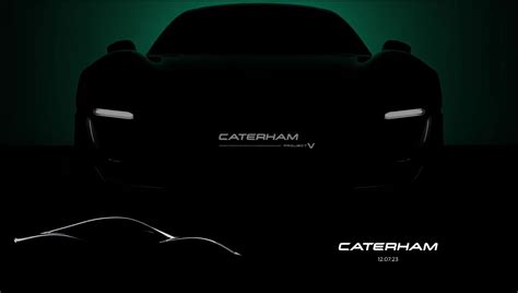 Caterham Ev Teaser Shows Bold Italdesign Styling Project V Coupe Will