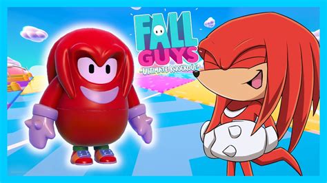 Knuckles Plays Fall Guys Live Youtube