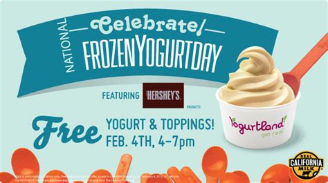 Mommys Wish List Yogurtland Giving Away Free Frozen Yogurt Today