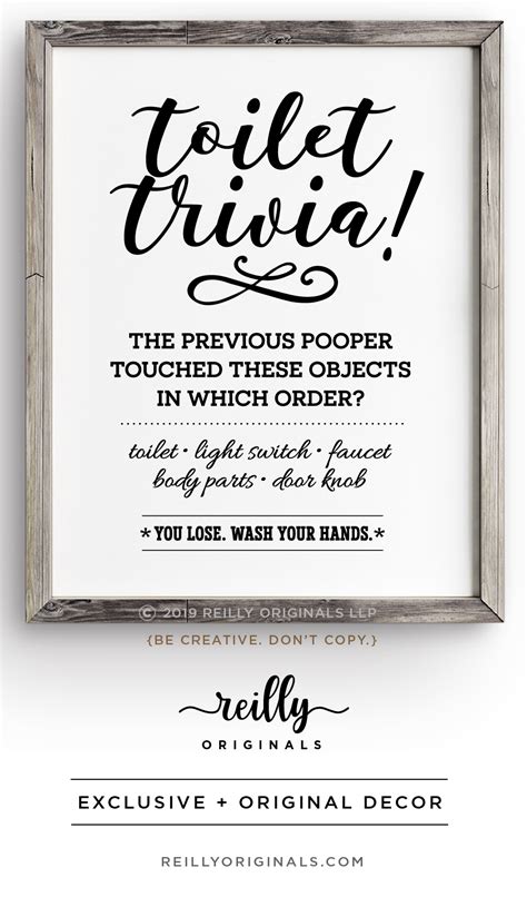 Make funny wall art prints, signs and add humor to the restroom with these black and white farmhouse style spruce up your bathroom decor with these fun and cute printables. Pin by Juan Carlos on My Pins | Funny bathroom signs ...