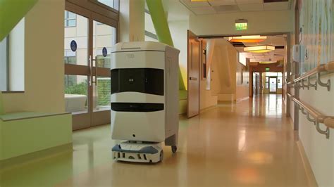 Watch Meet The Clever Hospital Robot Thats Helping Save Lives Wired