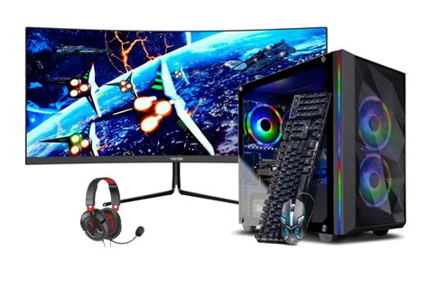 Skytech Chronos Gaming Computer W 29 Monitor