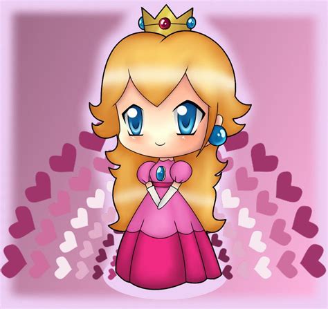 Chibi Princess Chibi Princess Peach By Annalee Sama Kawaii Pinterest