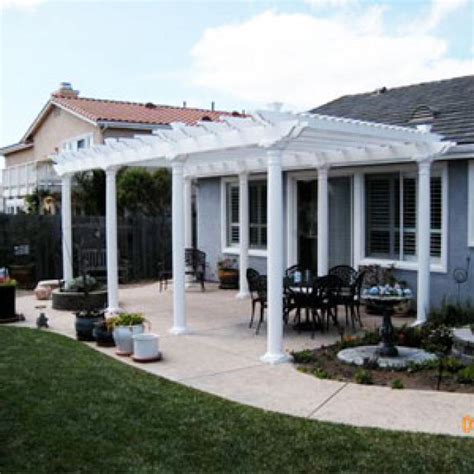 Vinyl Pergolas Vinyl Garden Patio Covers From Vinyl Fence Wholesaler