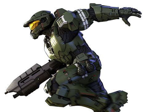 Halo Legends Spartan 117 Right Png Transparent Background Free