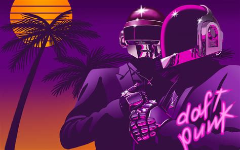 Download Wallpapers Daft Punk Abstract Art Creative French Musician Superstars Daft Punk