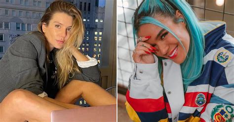 Karol G Se Rinde Ante El Posado De Valentina Ferrer Presumiendo De Embarazo