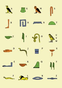 Ägyptische symbole und hieroglyphen zum herrunterladen und ausdrucken. Kuriosa, EDITION PANORAMA BERLIN
