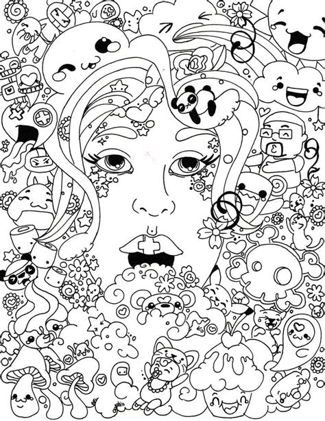 Coloring pages are all the rage these days. Psychedelic coloring pages to download and print for free ...
