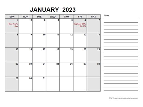 2023 Calendar With Germany Holidays Pdf Free Printable Templates
