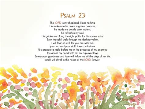 Psalm 23 Images