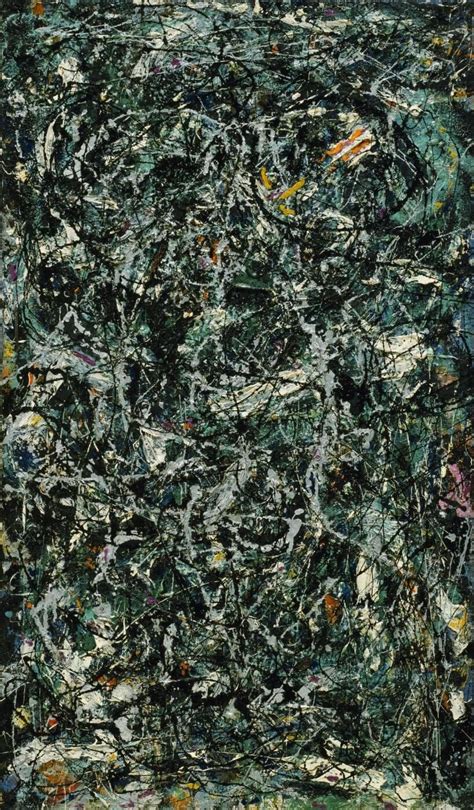 Full Fathom Five By Jackson Pollock Canvas Art Print Etsy