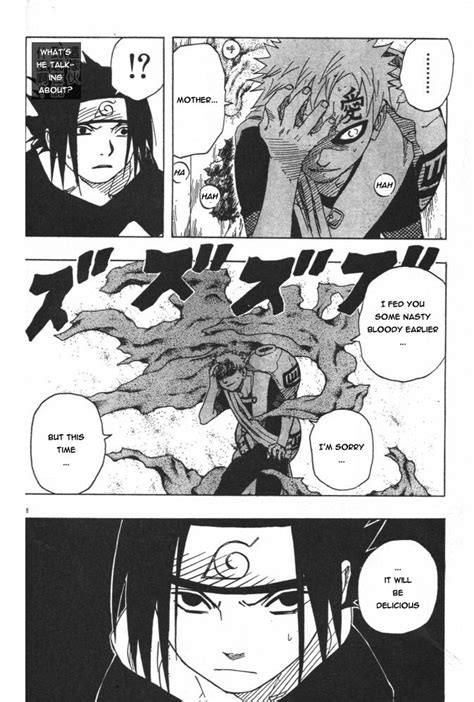 Naruto Shippuden Vol13 Chapter 111 Sasuke Vs Gaara
