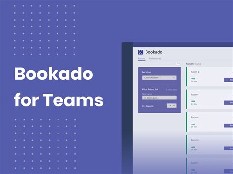 Bookado for Microsoft Teams | Easy room and desk bookings