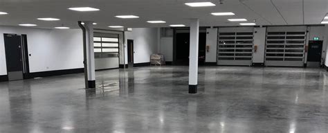 Polished Concrete Floor For Car Showroom In Bristol By Directstone