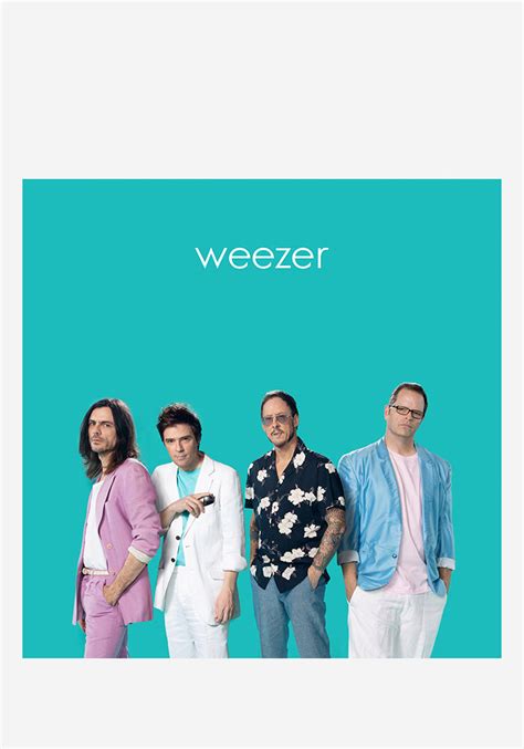 Weezer Weezer Teal Album Lp Vinyl Newbury Comics