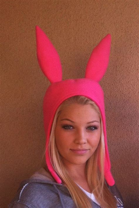 My brother wanted to me to edit louise belcher without her hat. Bob's Burgers Louise Belcher Hat Made with felt and by SewinAngel | Bobs burgers costume, Pink ...