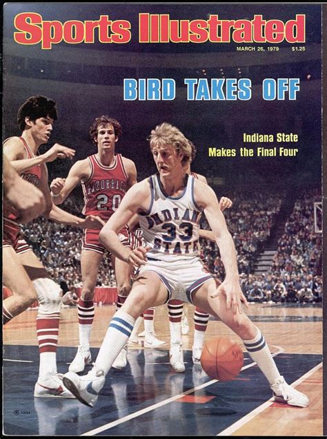 Indiana State Larry Bird 1979 Ncaa Midwest Regional Sports Illustrated