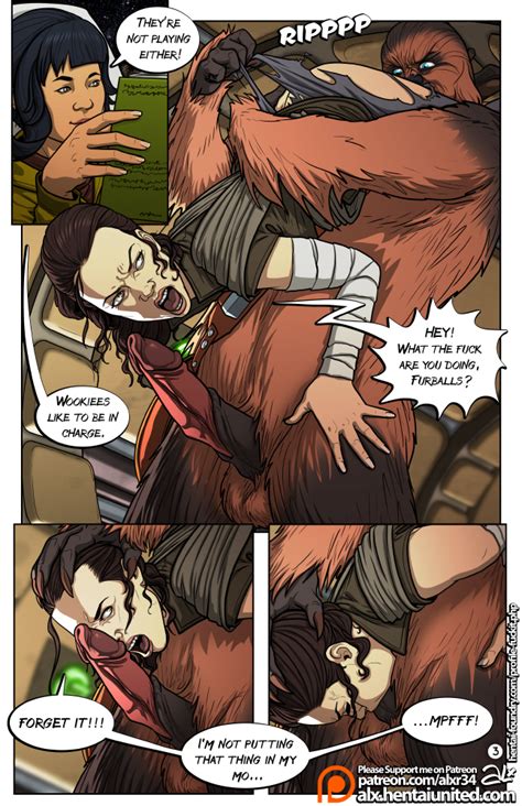 A Complete Guide To Wookiee Sex ~ Rule 34 Comic By Alx 10