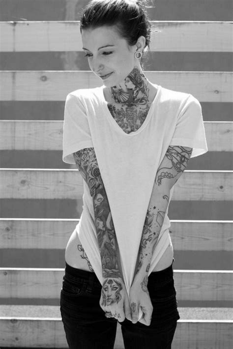 Skinny Tattoo Girls Telegraph