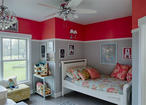 You could create 'mountain peaks' across the wall, or something simpler. Kids Room Paint Ideas - 7 Bright Choices - Bob Vila