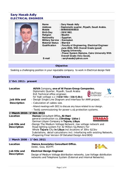 Awesome civil engineering resume format word 12 about remodel home design . design electrical engineer cv