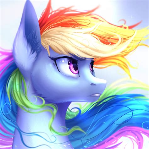 Horse My Little Pony Rainbow Dash Colorful Art My Little Pony