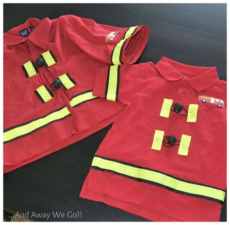Use these diy tips and tricks to create your own amazing costume! and away we go!: DIY Firefighter Costume