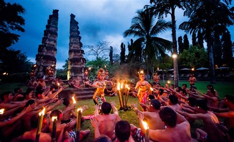 One Of The Best Kecak And Fire Dance Performances In Bali Tanah Gajah