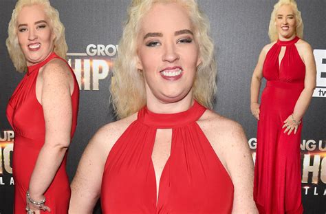 Pics Mama June Weight Loss Star Wears Red Dress At Premiere