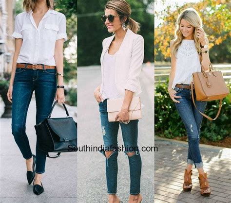 Maybe you would like to learn more about one of these? How to Wear Jeans to Work - South India Fashion