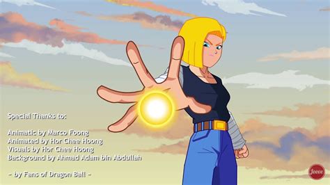 Although referred to as an android, it is later revealed that both him and android 18 were modified with reconstructed organic matter and had very little artificial components. Dragon Ball Z - Android 18 (Experimental Animation - The ...