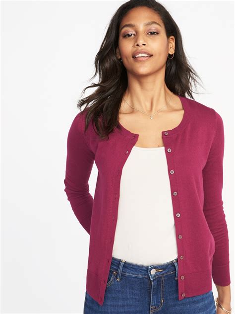 Classic Crew Neck Cardi For Women Old Navy Cardigan Sweaters For Women Sweaters For Women