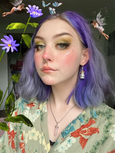 Pretty Fairy Makeup Fairy Makeup Purple Fairy Makeup