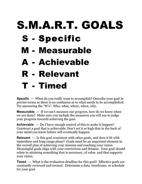 And the best of the best learn to make smart g. 20 Best Images of Smart Goals Worksheet For Education ...