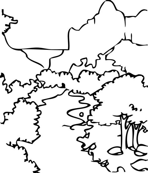 This coloring page is based on a photo i took during a trip to the grand canyon. Zion National Park coloring, Download Zion National Park ...