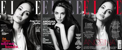 Angelina Jolie Hedi Slimane And Elle A Maleficent Multi Covers Deal