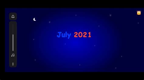 Starfall Calendar July YouTube