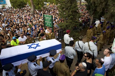 Israelis Regard Soldier Deaths In Gaza As A Price That Must Be Paid