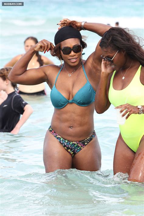 Serena Williams Naked Bikini Miami Beach 16 04 2014 Nudbay