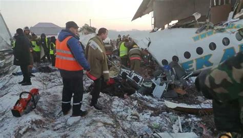 12 Killed As Plane Crashes In Kazakhstan But Many Survive