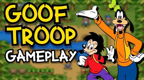 Goof Troop Gameplay Com Nosso Pateta Youtube