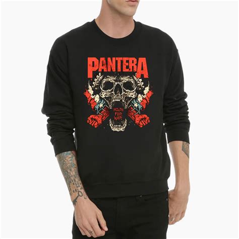 Cool Pantera Band Hoodie Balck Metal Sweater Wishiny
